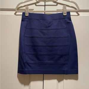 MWOT Trina Turk Navy Bandeau Skirt